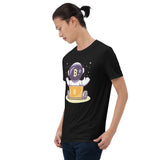 Bitcoin to the Moon Short-Sleeve Unisex T-Shirt