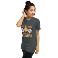 This Girl LOVES her Bitcoin Short-Sleeve Unisex T-Shirt