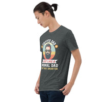 Crypto Dad - Just like a normal dad but Way Smarter Short-Sleeve Unisex T-Shirt