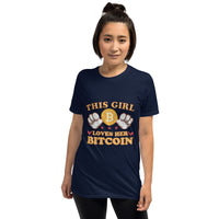 This Girl LOVES her Bitcoin Short-Sleeve Unisex T-Shirt