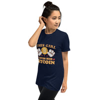 This Girl LOVES her Bitcoin Short-Sleeve Unisex T-Shirt