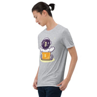 Bitcoin to the Moon Short-Sleeve Unisex T-Shirt