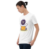 Bitcoin to the Moon Short-Sleeve Unisex T-Shirt