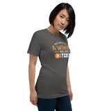 Never Underestimate a Woman who loves Bitcoin Women's t-shirt