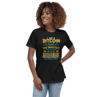 I am a Bitcoin Girl Funny Women's Relaxed T-Shirt