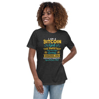 I am a Bitcoin Girl Funny Women's Relaxed T-Shirt