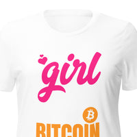 This Girl LOVE her Bitcoin Women’s relaxed tri-blend t-shirt